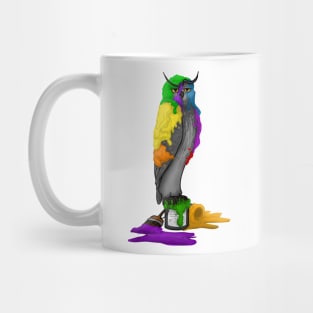 Rainbow Paint Mug